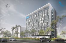 Mantra Hotel at Sydney Airport artist impression