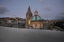 View from terrace, Palazzo Grillo