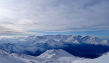 Mountain panorama over the Zagros mountains in Iraqi Kurdistan on an adventure travel expedition with Secret Compass