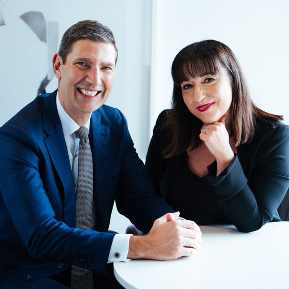 Simon Barnett, Hotel Manager and Helen Radic, Director of Marketing - Four Seasons Hotel Sydney
