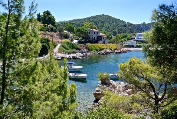 Atsitsa Bay, Skyros Island, Greece