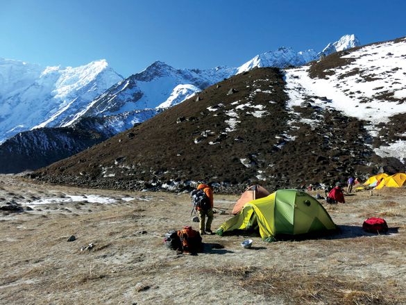 Makalu region of the Nepalese Himalayas. 
