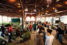 Eastern Market is one of the oldest continuously operating markets in the U.S; it is open Saturdays all year round and Tuesdays 