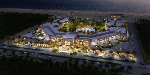 Artist impression of the Hilton Cabo Verde Sal Resort