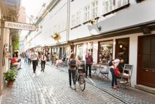 Strolling over Erfurt's Merchants' Bridge is a must