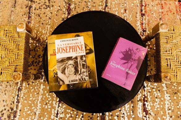 Josephine Baker memorabilia at Riad Star