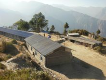 Temporary Classrooms at Shree Manjushree School in Gorkha Region