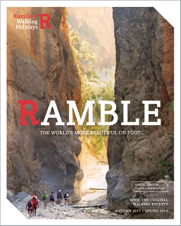 Ramblers Walking Holidays Brochure Cover