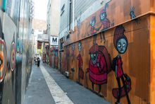 Perth city street art