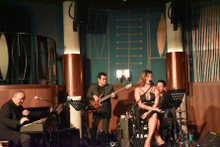 Beverly Morata performing at Monti's PostModern Jukebox Edition