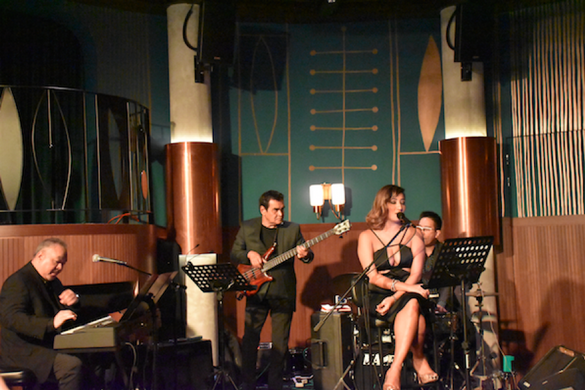 Beverly Morata performing at Monti's PostModern Jukebox Edition