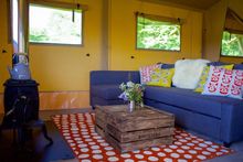 Juniper Safari Tent Living area