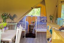 Juniper Safari Tent Bedroom