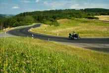 Mit dem Motorrad durch die Eifel