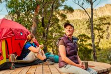 Grampians Peaks Trail- Bugiga Hiker Camp- camp platform