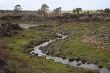 Evidence of Budj Bim landscape and Indigenous Protected Area