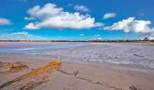 Pink Lakes at Murray Sunset National Park