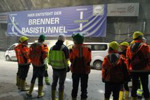 Baustellenbesichtigung Brenner Basis Tunnel