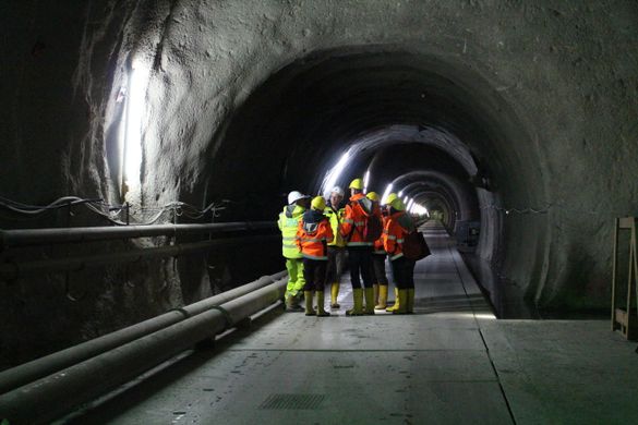 Brenner Basis Tunnel Baustellenbesichtigung