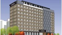 An artists' rendering of the Mantra Canberra Hotel.