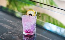 Viva Violetta cocktail - Grain Bar by Four Seasons Hotel Sydney