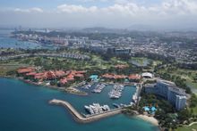 Sutera Harbour Aerial View