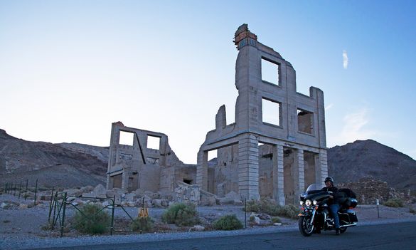 Rhyolite is one of Nevada's most photographed ghost towns.