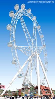 An Artist's Impression Of The New Melbourne Star
