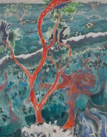 Michael Armitage, The Octobpus's Veil 2016