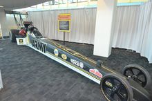 Eight-time World Champion driver Tony Schumacher’s U.S. Army Top Fuel Dragster