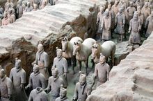 Terracotta Warriors near Xian