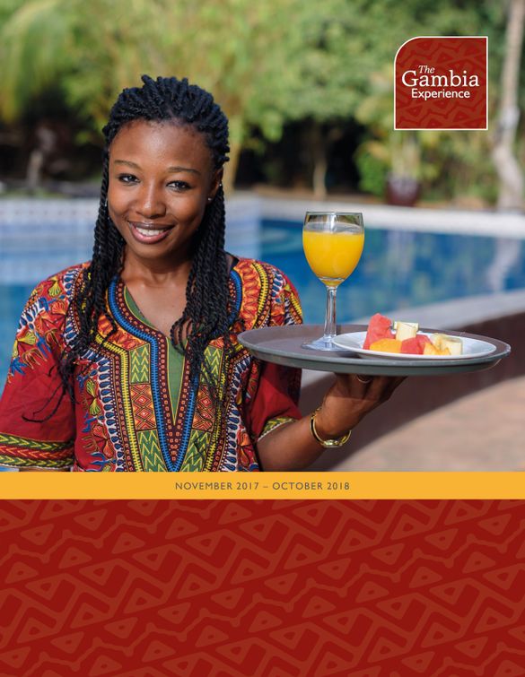 Gambia Experience Nov 2017- Oct 2018 Brochure Cover