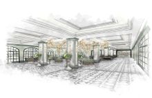 Rendering of Park MGM's Lobby