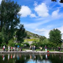 Enjoy Father's Day with a Catch & Cook fishing trip at Kilnsey Park