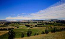 The views across the Waipara Valley from the Greystone PurePod are magic
