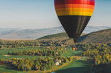 Balloon ride over Park City