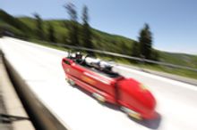 Summer bobsled thrills at the Olympic Park