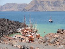 Santorini - port