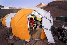 Basecamp communal tent