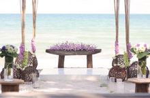 The Library, Koh Samui, Thailand, beach wedding scene