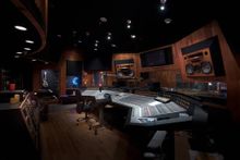 Studio inside Paisley Park museum in Chanhassen, Minn., Prince's former home and studio