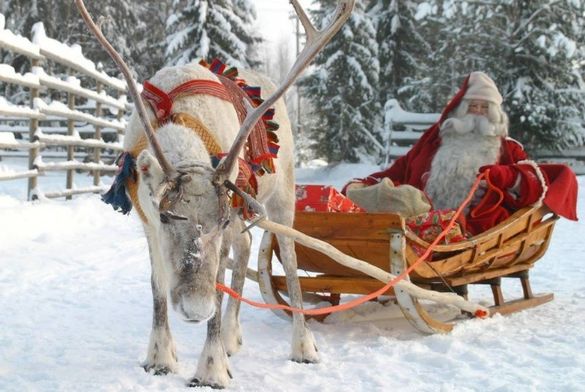 Santa in Rovaniemi