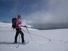Snowshoeing in Antarctica with Aurora Expeditions