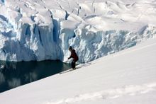 Skiing in Antarctica with Aurora Expeditions