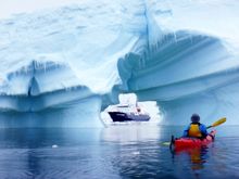 Sea kayaking
