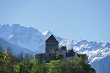 The Prince's Castle in Vaduz
