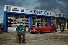 Bill Shea of Shea's Gas Station Museum in Springfield, Illinois.