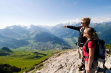 Walking Overlooking Verbier