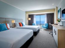 Staying at Stamford's Adelaide hotels is Child's Play these school holidays. Stamford Grand Adelaide pictured.