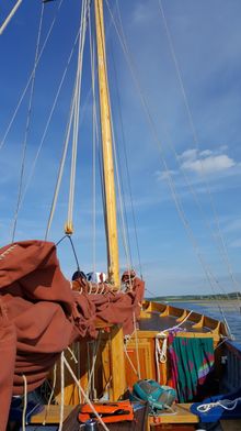 At the helm